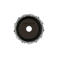 Kraft&Dele  Δίσκος Κοπής Ξύλου με Αλυσίδα 125 x 22.2 mm και 14 Δόντια για Γωνιακό Τροχό KD-1060
