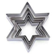 Κουπ Πατ Αστέρι Ανοξείδωτο Σετ 5τεμ