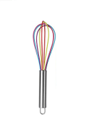 Αναδευτήρας/Aυγοδάρτης Ανοξείδωτος χρωματιστός 21 εκ.