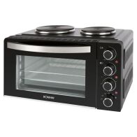 Bomann Ηλεκτρικό Φουρνάκι 28L 3100W με 2 Εστίες Μαγειρέματος KK6059CB