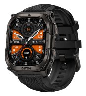 KOSPET smartwatch TANK M4 heart rate 1.96" AMOLED GPS 10 ATM & IP69K μαύρο