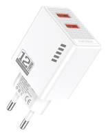 KAKUSIGA φορτιστής τοίχου KSC-1237 2x USB 12W λευκός