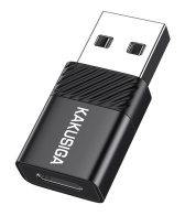 KAKUSIGA αντάπτορας USB-C σε USB KSC-1407 480Mbps 60W μαύρος