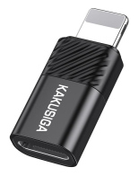 KAKUSIGA αντάπτορας Lightning σε USB-C KSC-1408 480Mbps 2A μαύρος