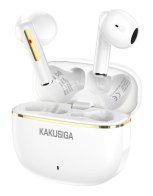 KAKUSIGA earphones με θήκη φόρτισης KSC-1482 True Wireless 15mm 35/300mAh λευκά