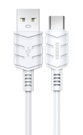 KAKUSIGA καλώδιο USB-C σε USB KSC-710 3A 480Mbps 1.2m λευκό