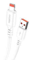 KAKUSIGA καλώδιο Lightning σε USB KSC-982 3A 480Mbps 1m λευκό