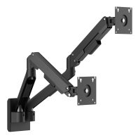 BRATECK επιτοίχια βάση για 2x οθόνες LDA113-114 17-32" έως 9kg