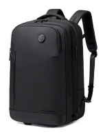 ARCTIC HUNTER τσάντα ταξιδίου LG00861 με θήκη laptop 15.6" τροχήλατη 42L/54L μαύρη
