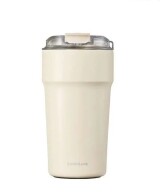 Lock & Lock Κούπα Θερμ/κη 500ML Κρεμ Metro -Ανοξείδωτη Με Κεραμική Επίστρωση