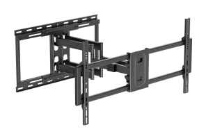 BRATECK επιτοίχια βάση LPA80-486A για τηλεόραση 43-100" έως 80kg full motion