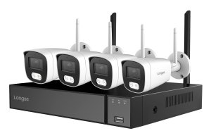 LONGSE NVR καταγραφικό με 4 κάμερες LW5MC84B1 WiFi 5MP 8 κανάλια