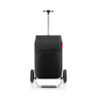 Reisenthel Καροτσάκι με Τηλεσκοπική Λαβή Τροχήλατο Black 45lt 33x10x5cm