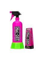 Muc-Off Μπουκάλι πολλών χρήσεων με 4 πακέτα σκόνη Punk Powde