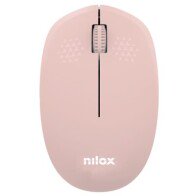 Nilox NXMOWI4014  Optical Wireless Mouse 1000 DPI, 3 Buttons, Pink