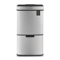 Les Collectors Τριπλός Αυτόματος Κάδος Απορριμμάτων 69 Lt με Υπέρυθρο Αισθητήρα και Αυτόματο Καπάκι No1012