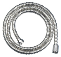 BRUNO σπιράλ ντους P2565-SPIRAL ανοξείδωτο ατσάλι 1.5m ασημί