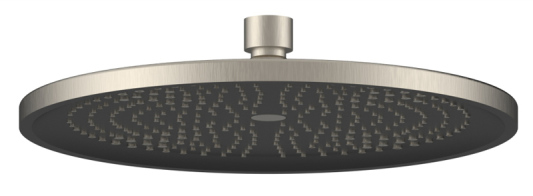 BRUNO κεφαλή ντους P25651YGNB στρογγυλή Φ 25.5cm ασημί