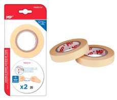MP κολλητική ταινία διπλής όψεως PA512-01 12mm 10m μπεζ 2τμχ