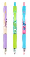 MP στυλό διαρκείας ballpoint PE140-14 0.7mm μύτη 14.5cm μπλε διάφορα σχέδια 1τμχ