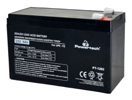 POWERTECH μπαταρία μολύβδου PT-1202 για UPS 12V 9Ah F2