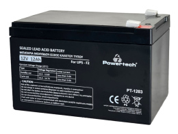POWERTECH μπαταρία μολύβδου PT-1203 για UPS 12V 12Ah F2