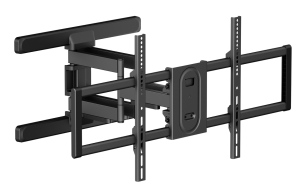 POWERTECH επιτοίχια βάση PT-1280 για τηλεόραση 43-100" full motion 60kg