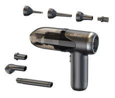 POWERTECH 2 σε 1 σκουπάκι χειρός & air duster PT-1315 60W 4000mAh μαύρο