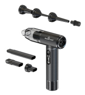 POWERTECH 2 σε 1 σκουπάκι χειρός & air duster PT-1317 75W 5000mAh μαύρο