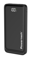 Powertech PT-1326 Power Bank με Οθόνη 10000mAh 22.5W Μαύρο