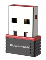 POWERTECH ασύρματος USB αντάπτορας δικτύου PT-1384 150Mbps WiFi
