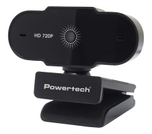 POWERTECH web camera PT-1426 0.9MP 720p HD fixed εστίαση 1.5m μαύρη