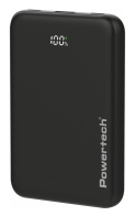 POWERTECH power bank PT-1502 με οθόνη 10000mAh 22.5W μαύρο