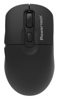 POWERTECH ασύρματο ποντίκι PT-1543 2.4GHz & Bluetooth έως 2400DPI αθόρυβο μαύρο
