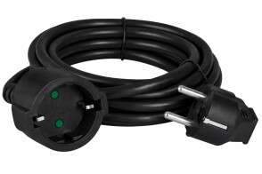 POWERTECH μπαλαντέζα ρεύματος PT-1562 1x schuko 16A 5m μαύρη