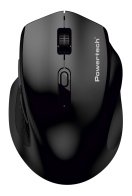 POWERTECH ασύρματο ποντίκι PT-1578 2.4GHz & Bluetooth έως 4000DPI μαύρο