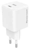 POWERTECH φορτιστής τοίχου PT-1612 USB-C 100W GaN AVS λευκός