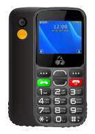 Powertech Sentry Eco II Kινητό Tηλέφωνο 2.31" Dual SIM με Κάμερα Μαύρο