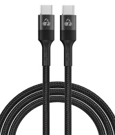 POWERTECH καλώδιο USB-C PTR-0201 PD 60W 480Mbps 1m μαύρο