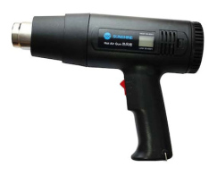 Sunshine RS-1800D Πιστόλι Θερμού Αέρα 2 Ταχύτητες LCD 1800W Μαύρο