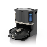 Shark Ηλεκτρική Σκούπα & Σφουγγαρίστρα Ρομπότ 2σε1 Power Detect Never Touch Pro Μαύρη