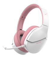 SADES gaming headset Spower 3.5mm σύνδεση 40mm multi-platform ροζ/λευκό