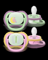 Philips Avent Πιπίλα Ultra Air Nighttime 6-18 μηνών