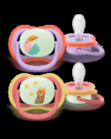 Philips Avent Πιπίλα Ultra Air Nighttime 18+ μηνών