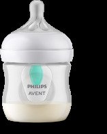 Philips Avent Μπιμπερό Natural Response με Airfree Vent 0 μηνών+ Νο2 ροή 125ml