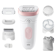 Braun SE7-060 Αποτριχωτική Μηχανή Wet&Dry + 5 Εξαρτήματα