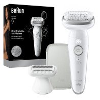 BRAUN Αποτριχωτική Μηχανή Wet & Dry, Sesnsosmart + 3 Εξαρτήματα - SES9-030/N