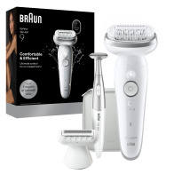 BRAUN Αποτριχωτική Μηχανή Wetκαιamp;Dry Sesnsosmart + 10 Εξαρτήματα - SES9-241/N