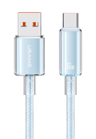USAMS καλώδιο USB-C σε USB US-SJ658 66W 480Mbps 1.2m μπλε