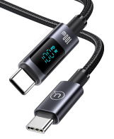 USAMS καλώδιο USB-C σε USB-C US-SJ671 100W 480Mbps 1.2m μαύρο